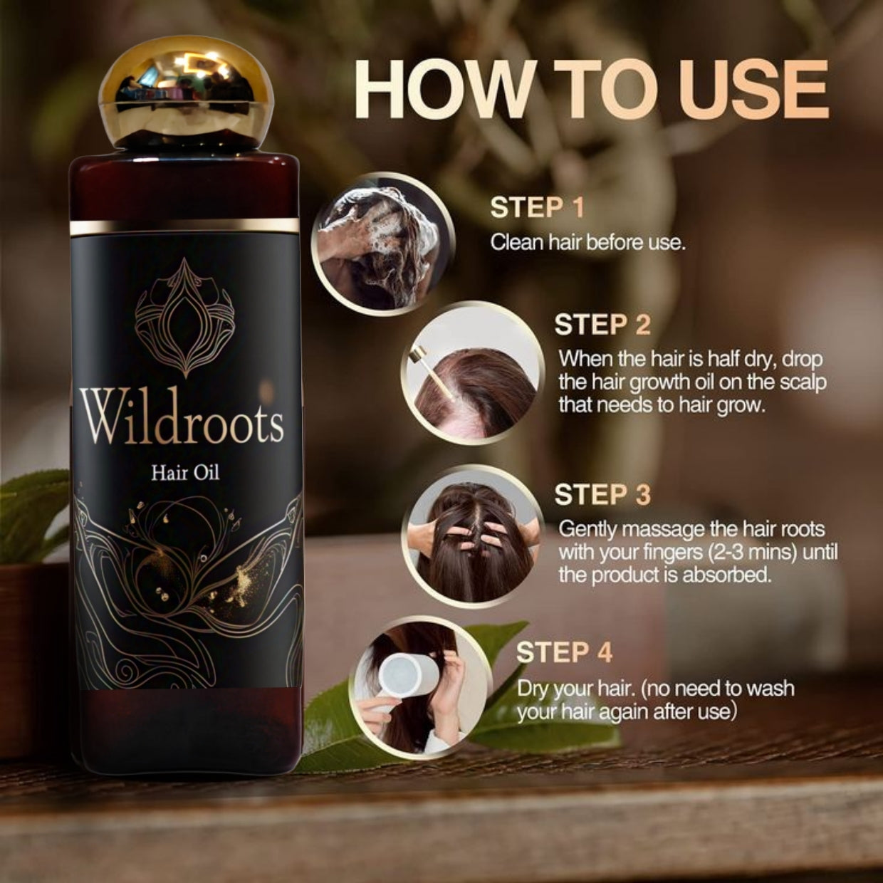 Wildroots Herbal Hair Care Oil