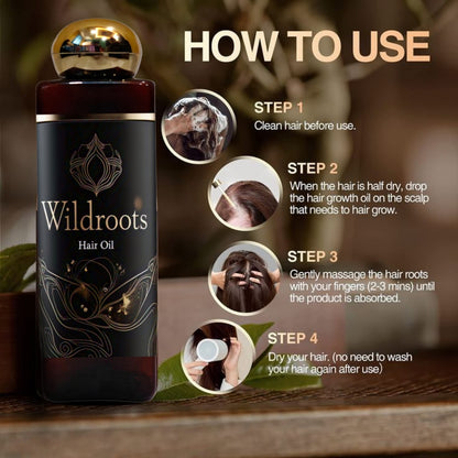 Wildroots Herbal Hair Care Oil
