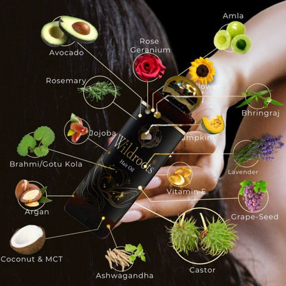 Wildroots Herbal Hair Care Oil