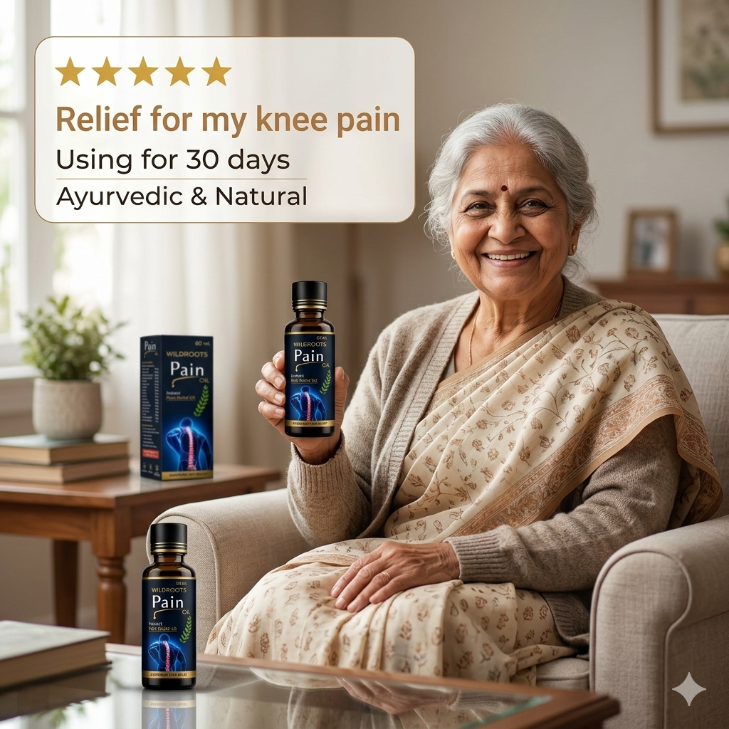Wildroots pain killer oil